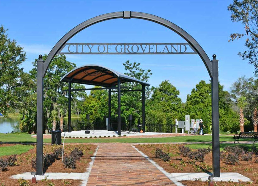 Lake David Park, Groveland, FL Gateway into Lake David Park, Groveland, FL